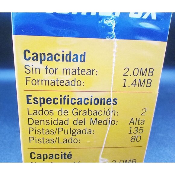 Memorex PC Formatted 3.5 Inch Computer Diskettes 10-Pack HD IBM 2SHD Vintage - Picture 9 of 16
